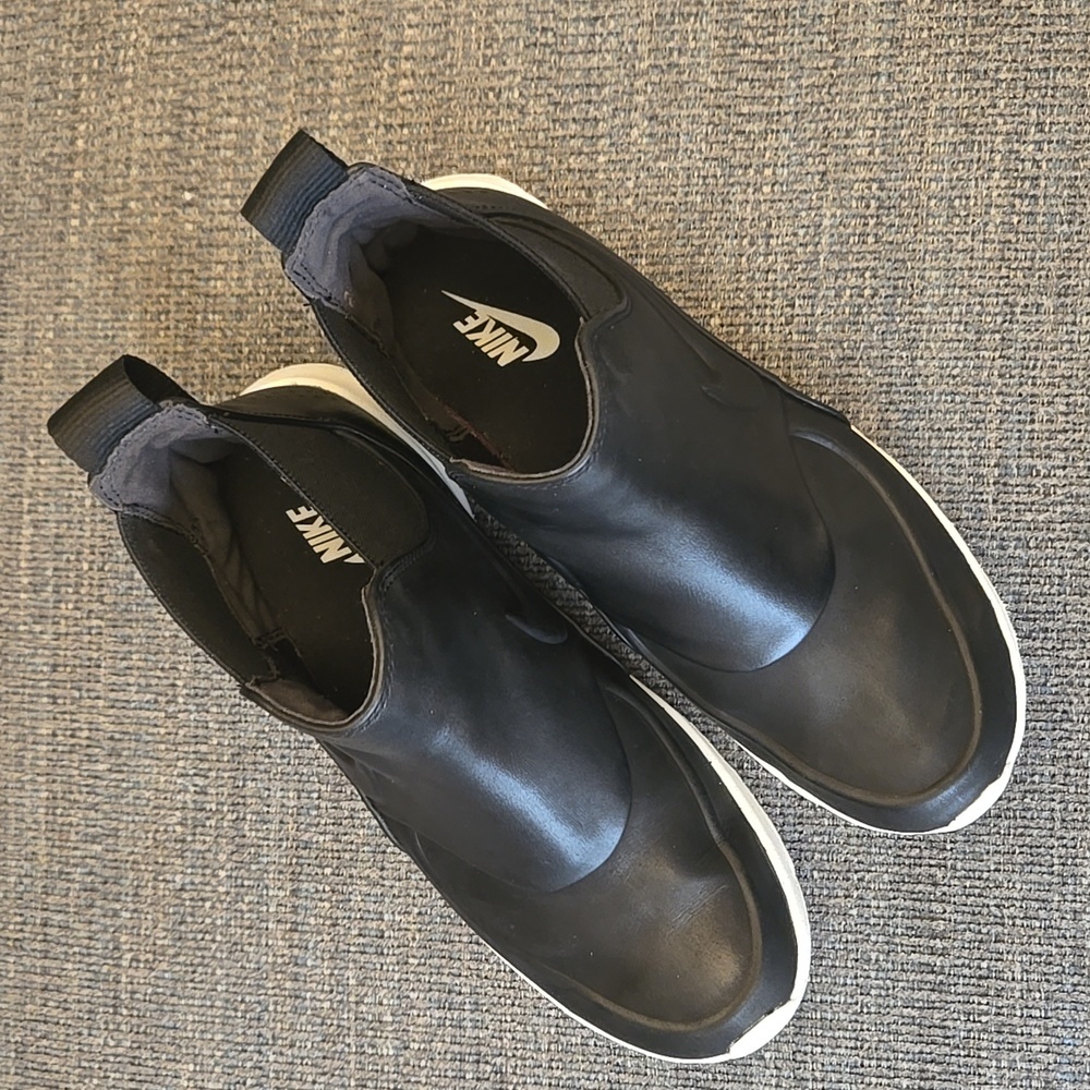 Nike Air Max Thea Mid Women Black/White Shoes 7 - Picture 2 of 11